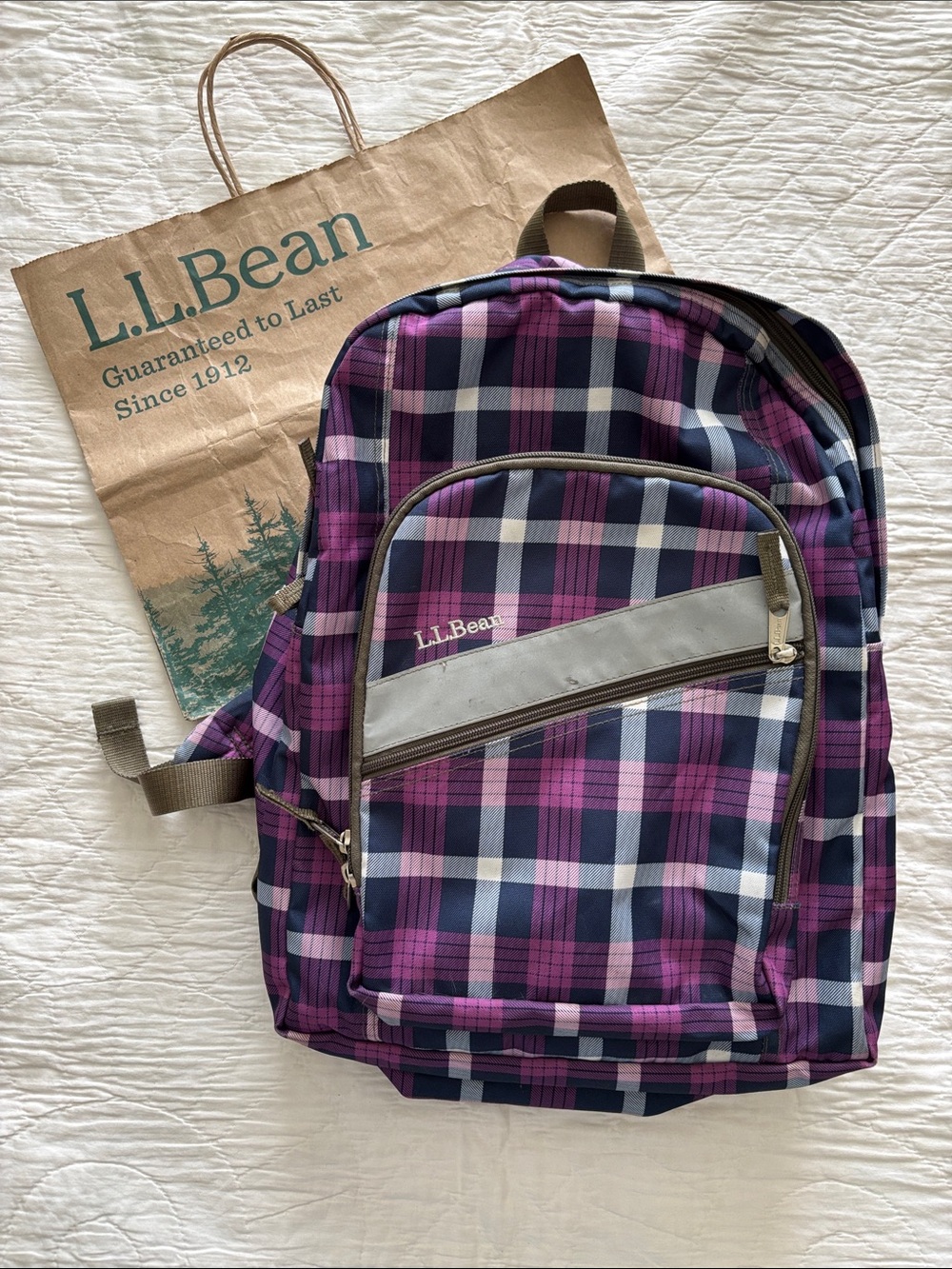 LL Bean Deluxe Backpack
